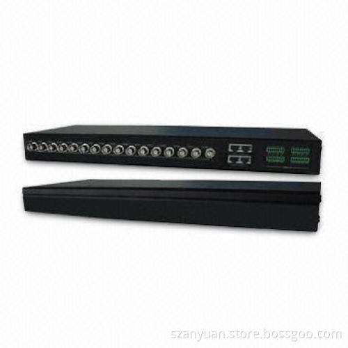 RJ45 UTP Port Video Balun with 6MHz Frequency Response and 100Ω Data Connector